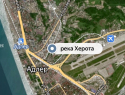 В картах Яндекса реку Хорота в Сочи снова переименовали