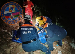 Спасатели эвакуировали ребенка, упавшего с тарзанки в Сочи