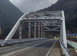 В Сочи завершили ремонт моста через реку Кепша 