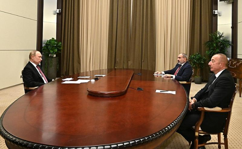 В Сочи прошла встреча Владимира Путина с президентом Азербайджана